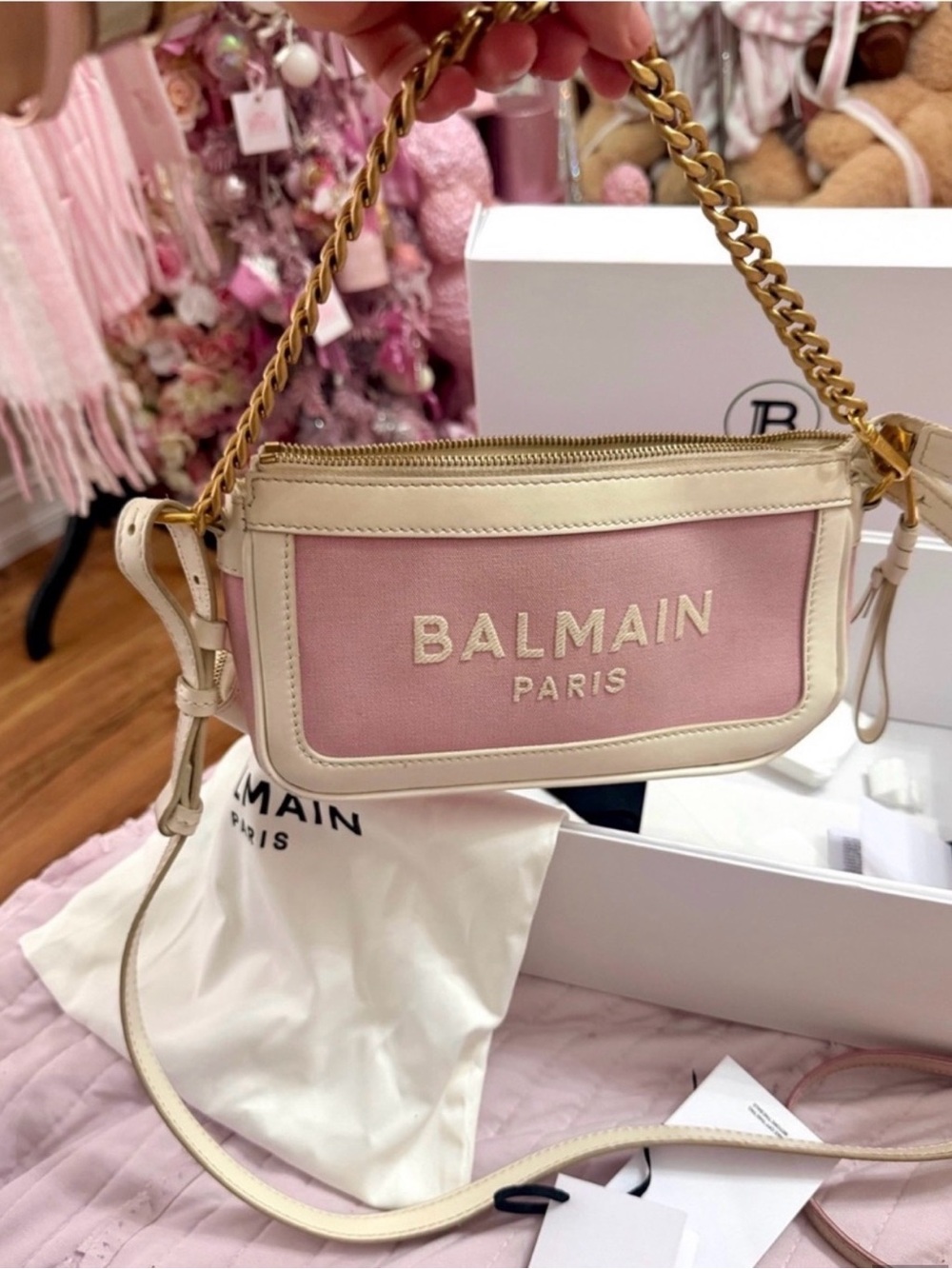 Balmain b- army bag